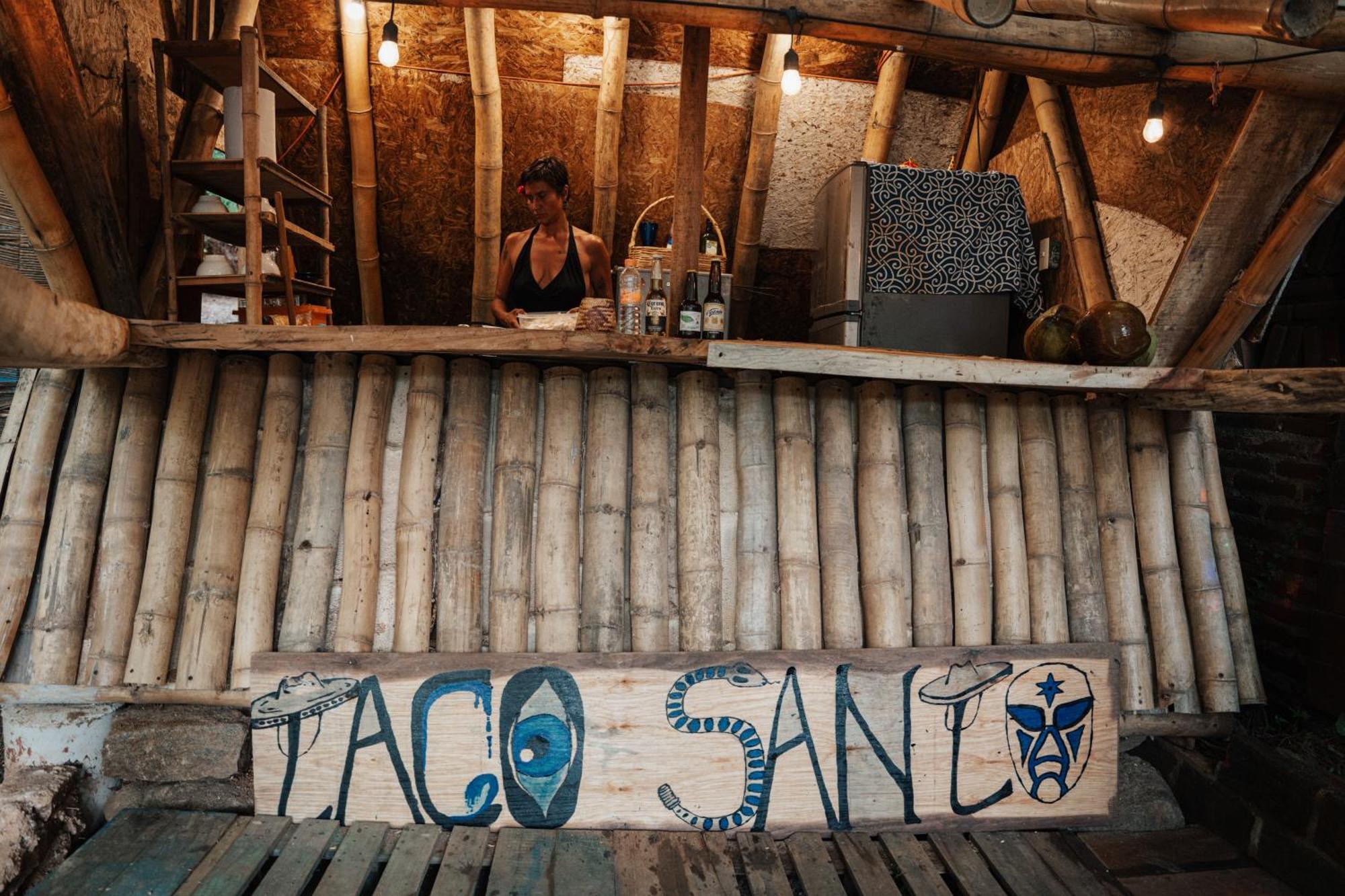 Balamjuyuc Cabanas Y Ecohostel Santa María Tonameca 외부 사진